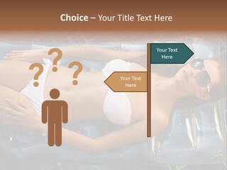 Happy Hotel Lying PowerPoint Template