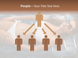 Happy Hotel Lying PowerPoint Template