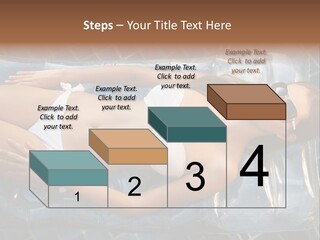 Happy Hotel Lying PowerPoint Template