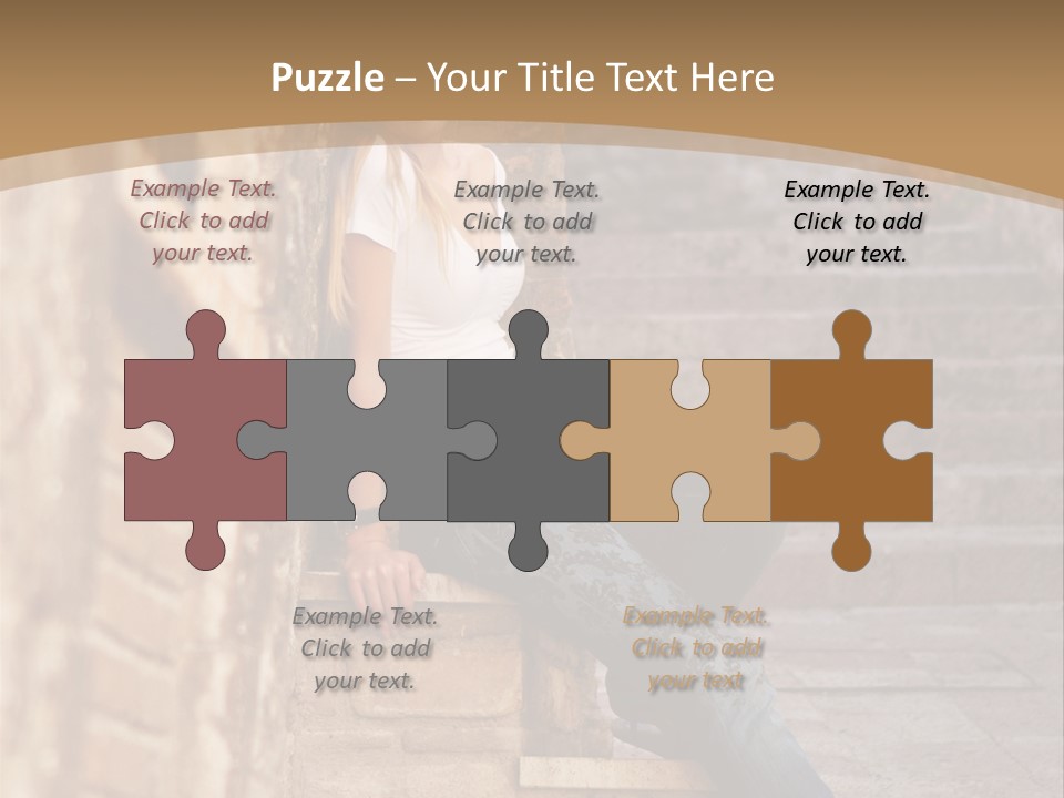 Italian Fashion Wall PowerPoint Template