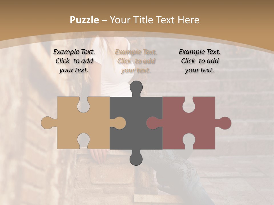 Italian Fashion Wall PowerPoint Template