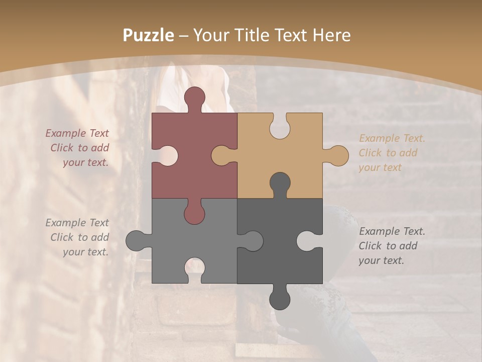 Italian Fashion Wall PowerPoint Template