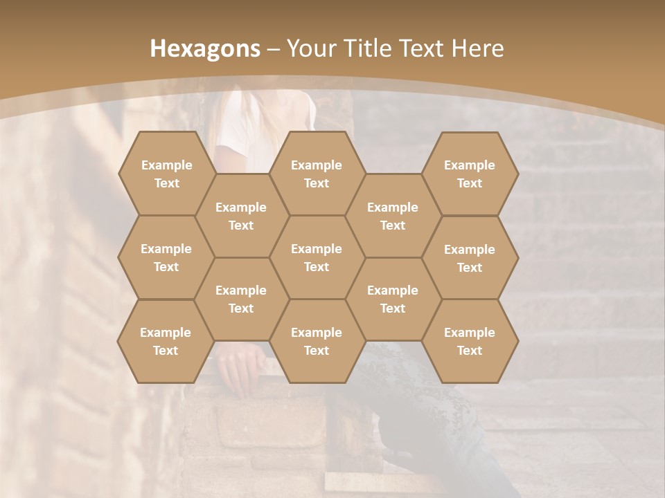 Italian Fashion Wall PowerPoint Template