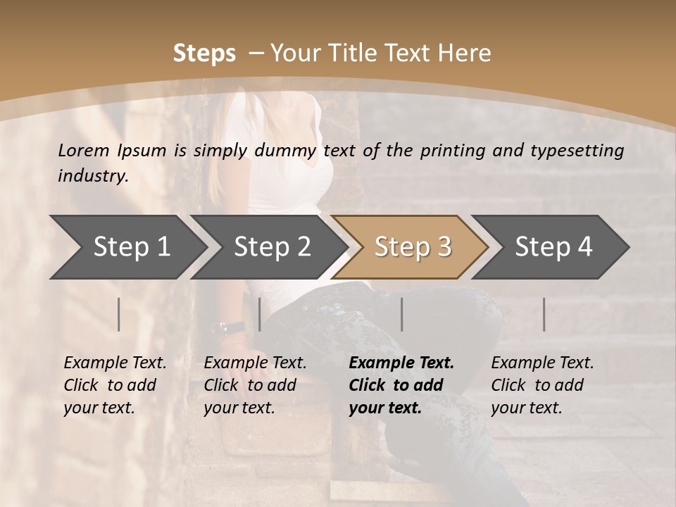 Italian Fashion Wall PowerPoint Template