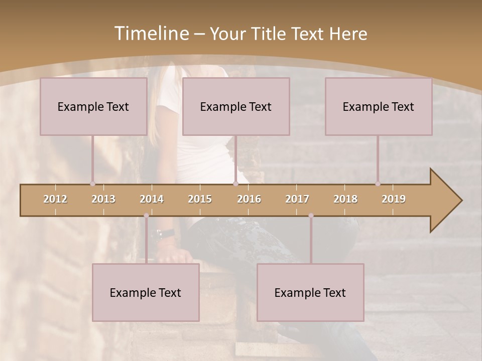 Italian Fashion Wall PowerPoint Template