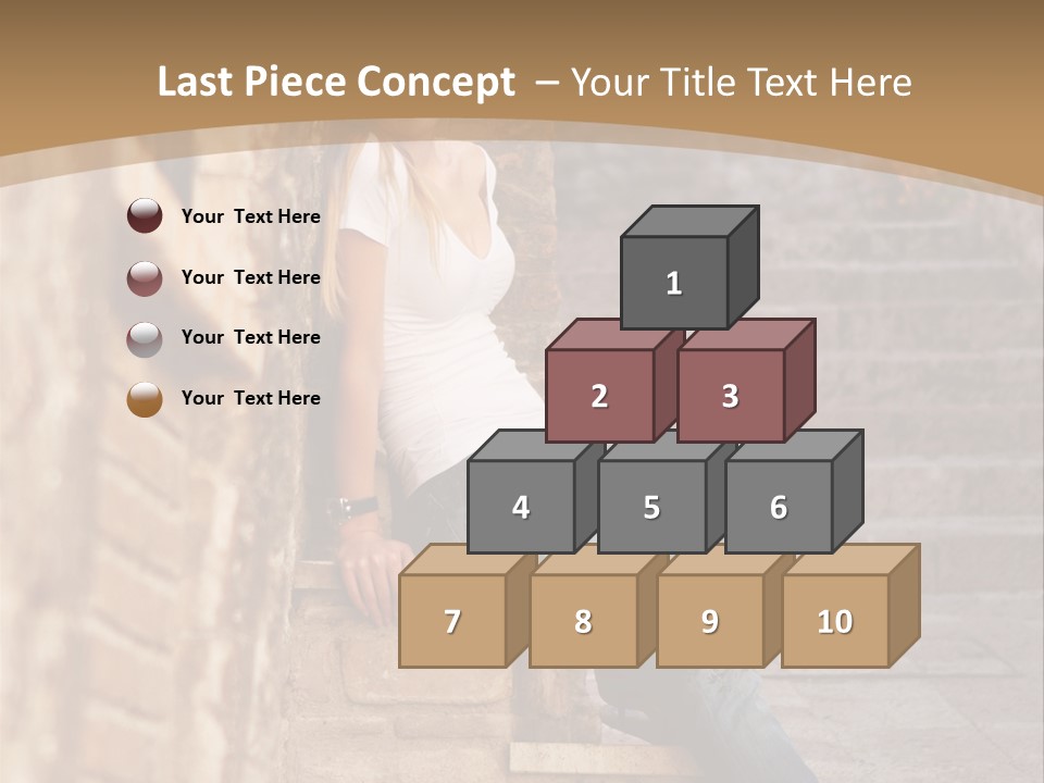 Italian Fashion Wall PowerPoint Template