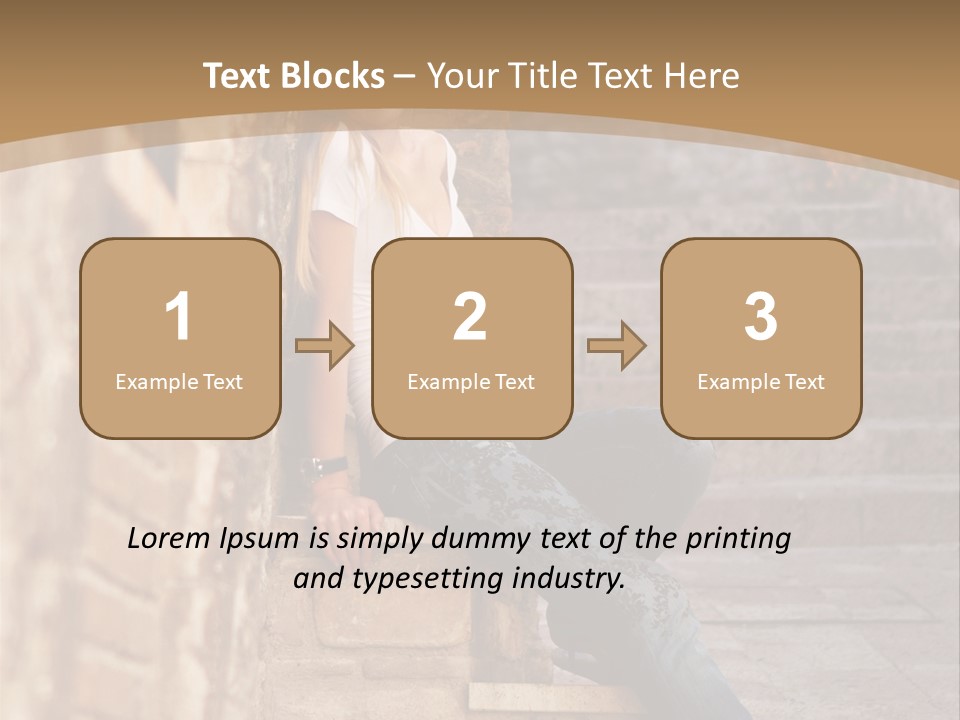 Italian Fashion Wall PowerPoint Template