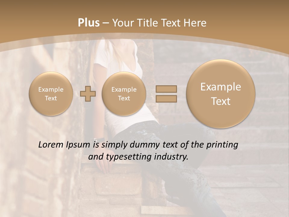 Italian Fashion Wall PowerPoint Template