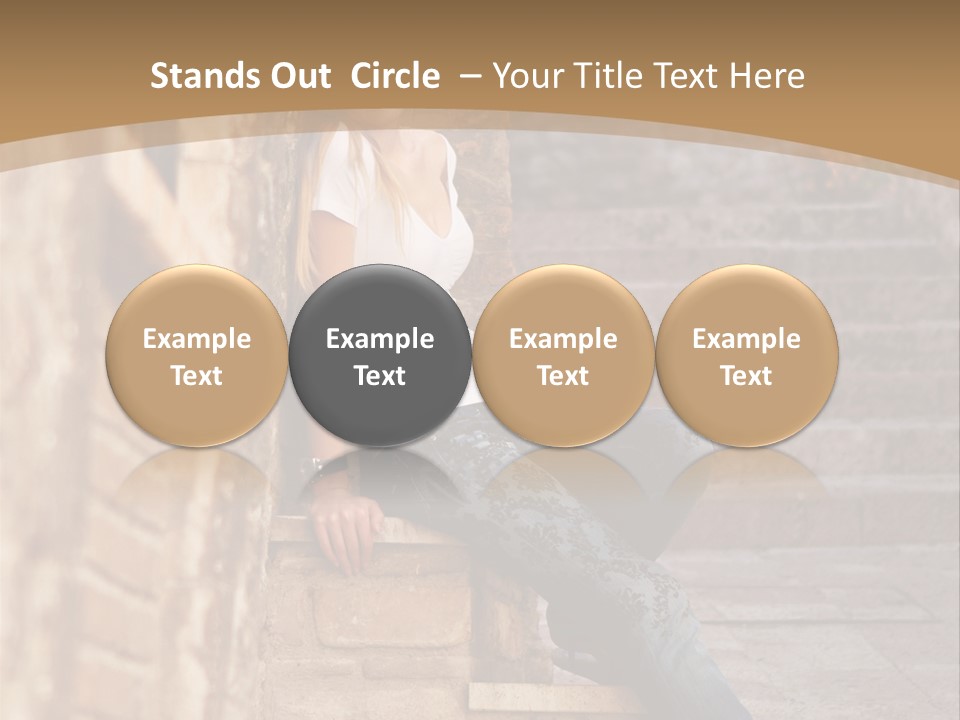 Italian Fashion Wall PowerPoint Template