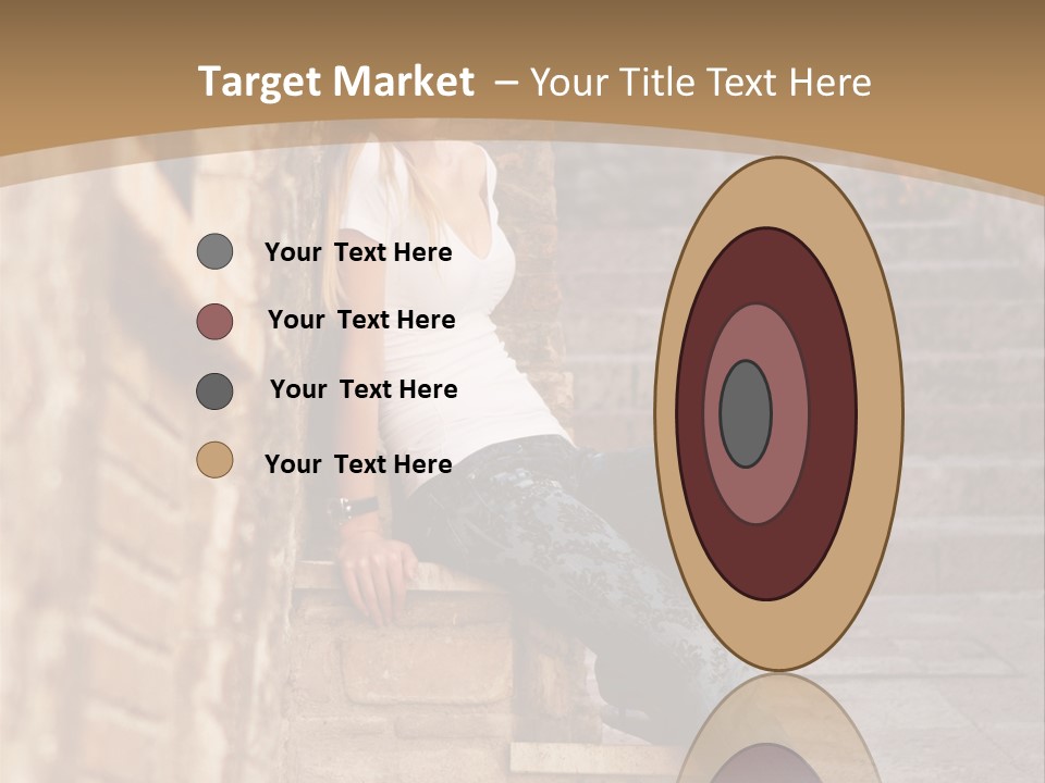 Italian Fashion Wall PowerPoint Template