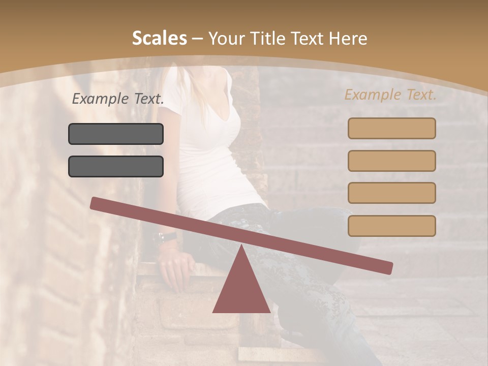 Italian Fashion Wall PowerPoint Template