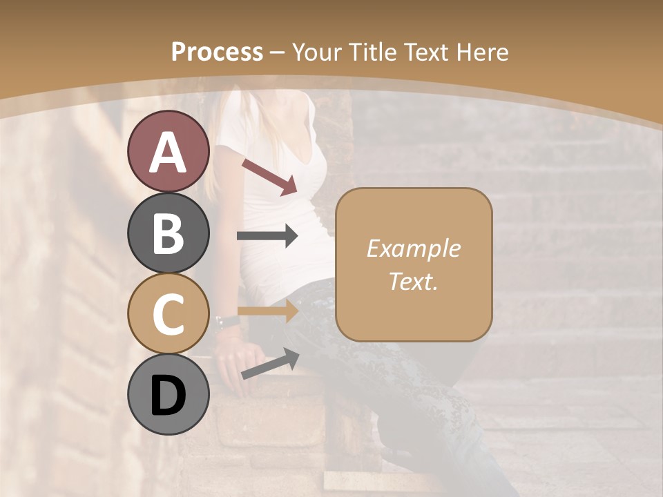 Italian Fashion Wall PowerPoint Template