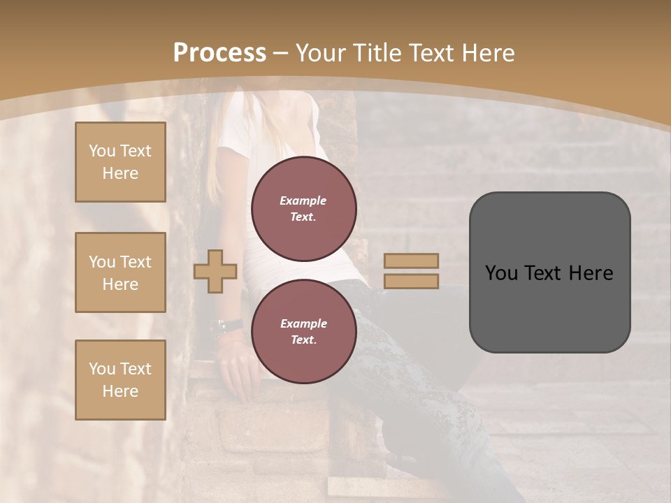 Italian Fashion Wall PowerPoint Template