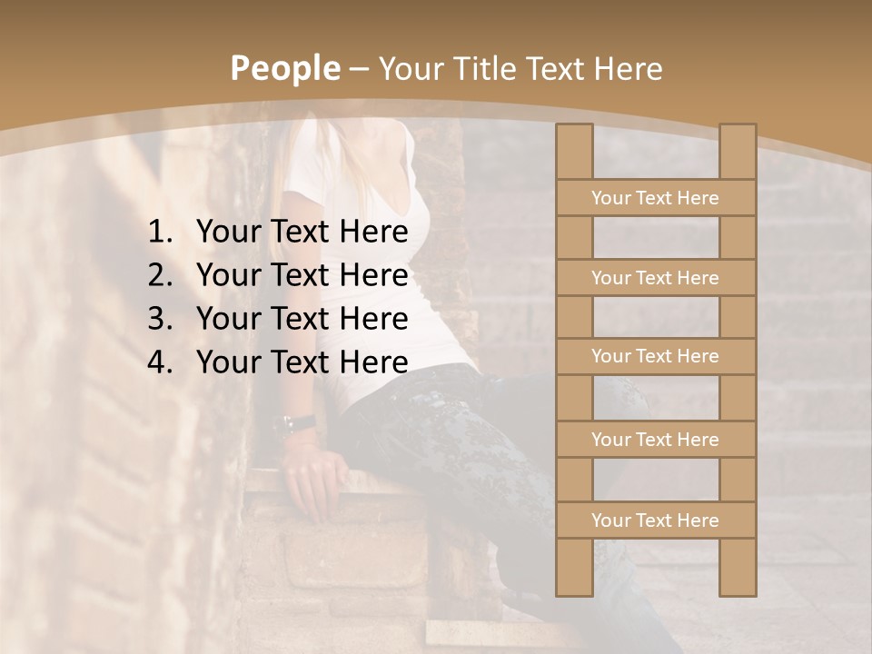 Italian Fashion Wall PowerPoint Template