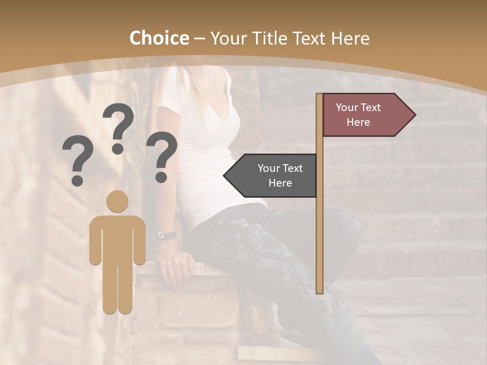 Italian Fashion Wall PowerPoint Template