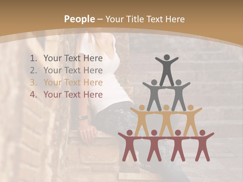 Italian Fashion Wall PowerPoint Template