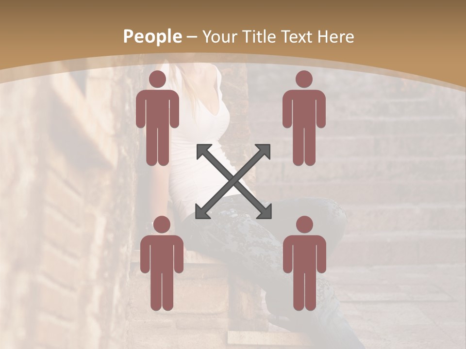 Italian Fashion Wall PowerPoint Template