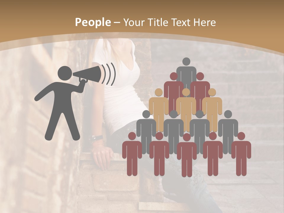 Italian Fashion Wall PowerPoint Template