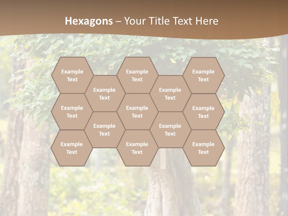 Gardening Stylish Branch PowerPoint Template