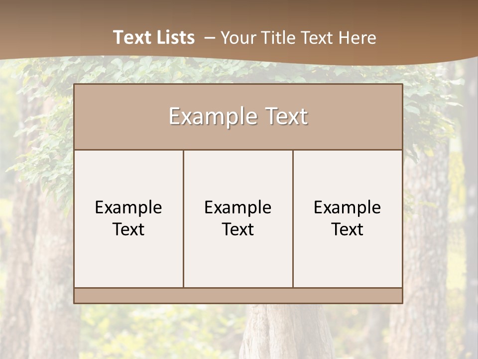 Gardening Stylish Branch PowerPoint Template