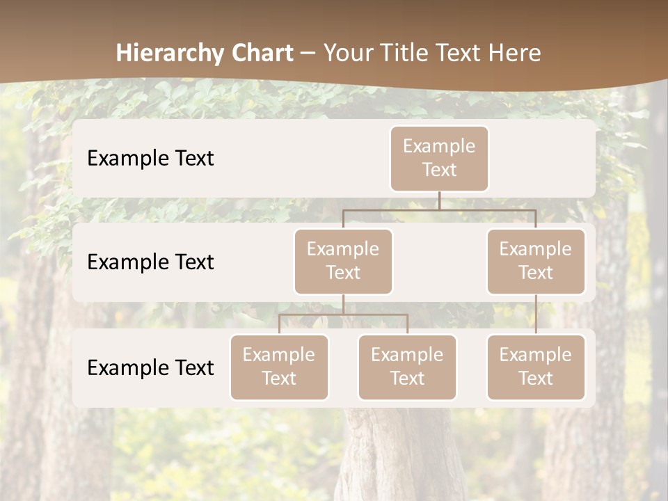 Gardening Stylish Branch PowerPoint Template