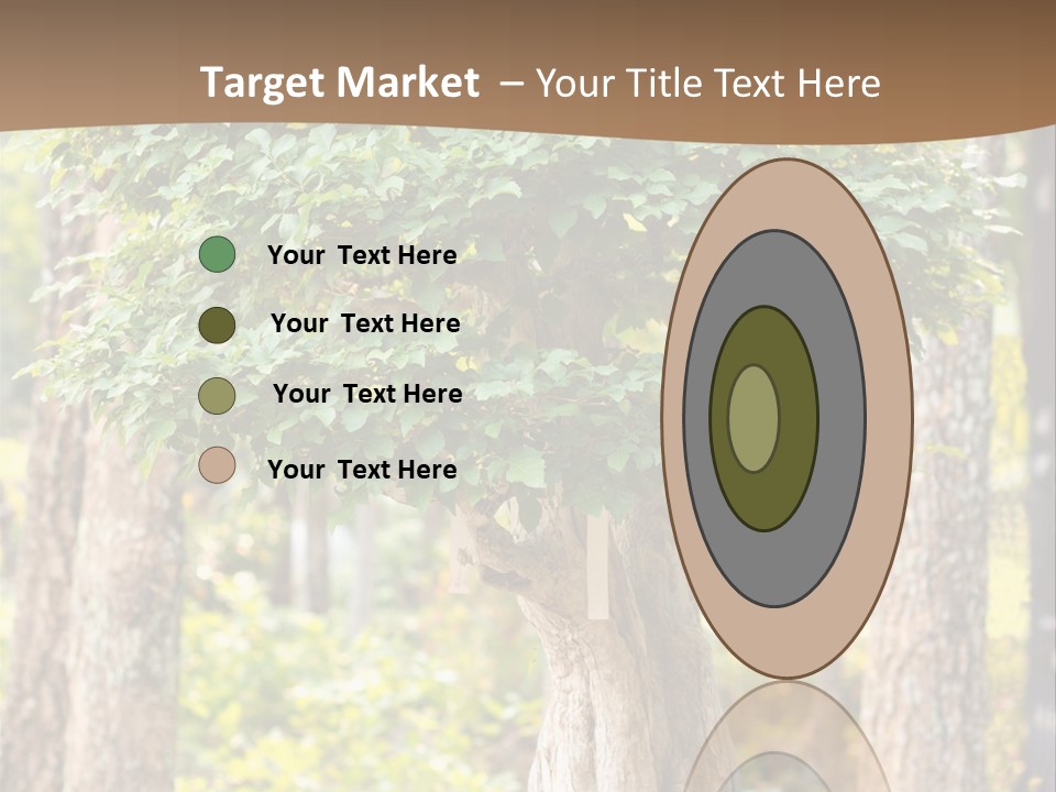 Gardening Stylish Branch PowerPoint Template