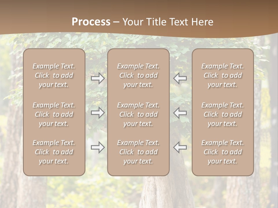 Gardening Stylish Branch PowerPoint Template
