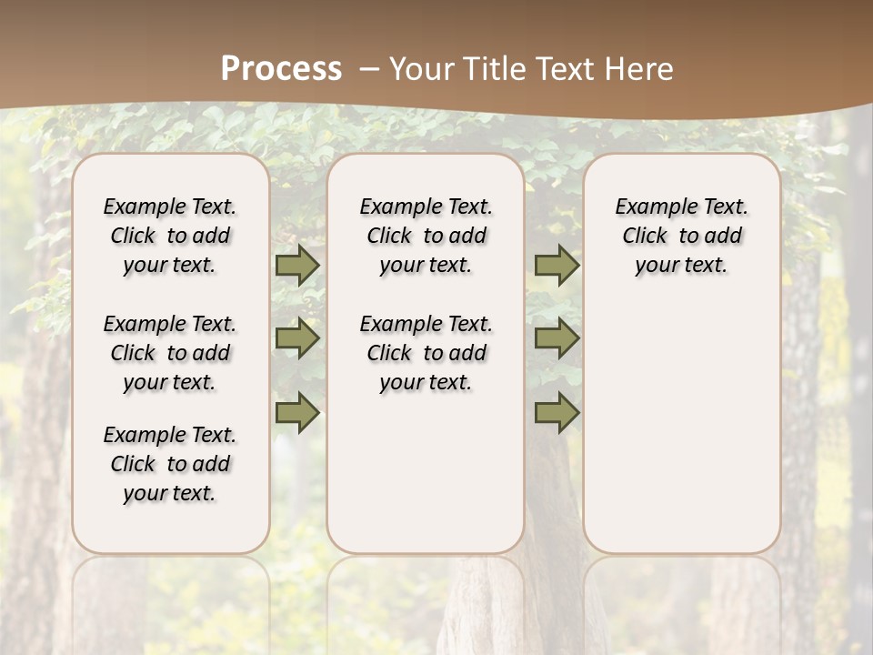 Gardening Stylish Branch PowerPoint Template
