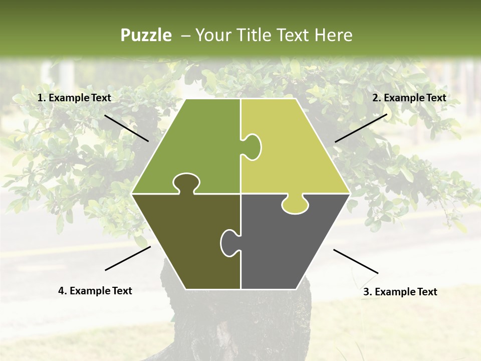 Dome Potted Chinese PowerPoint Template