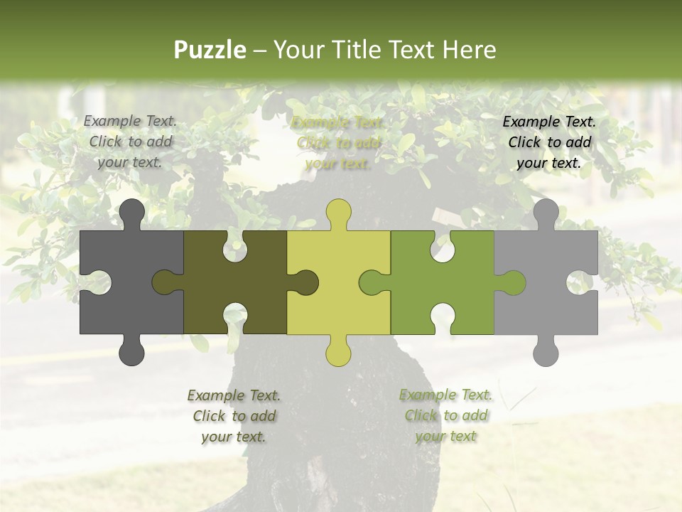 Dome Potted Chinese PowerPoint Template