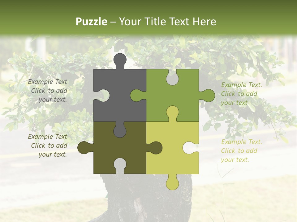 Dome Potted Chinese PowerPoint Template