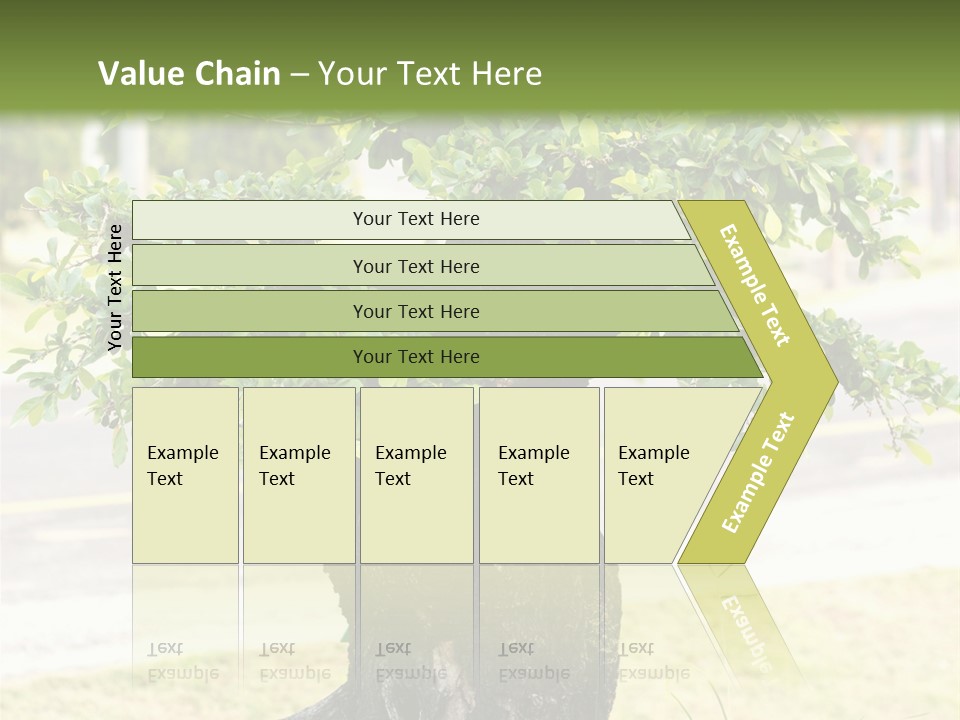 Dome Potted Chinese PowerPoint Template