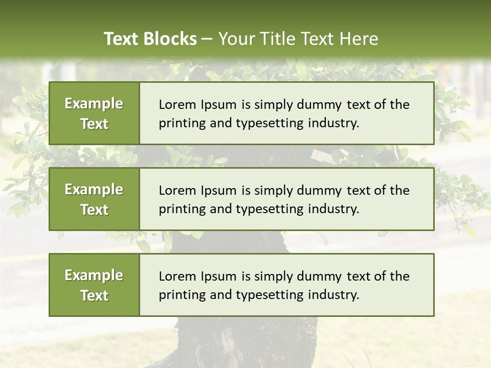 Dome Potted Chinese PowerPoint Template