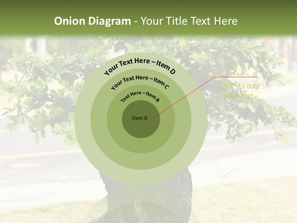 Dome Potted Chinese PowerPoint Template