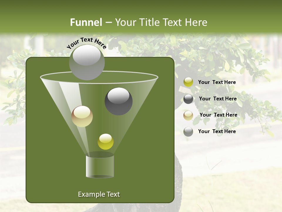 Dome Potted Chinese PowerPoint Template
