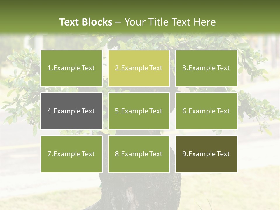 Dome Potted Chinese PowerPoint Template