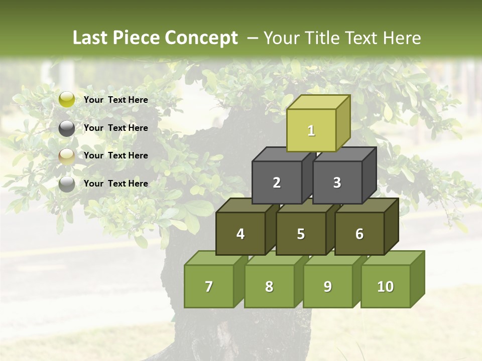 Dome Potted Chinese PowerPoint Template