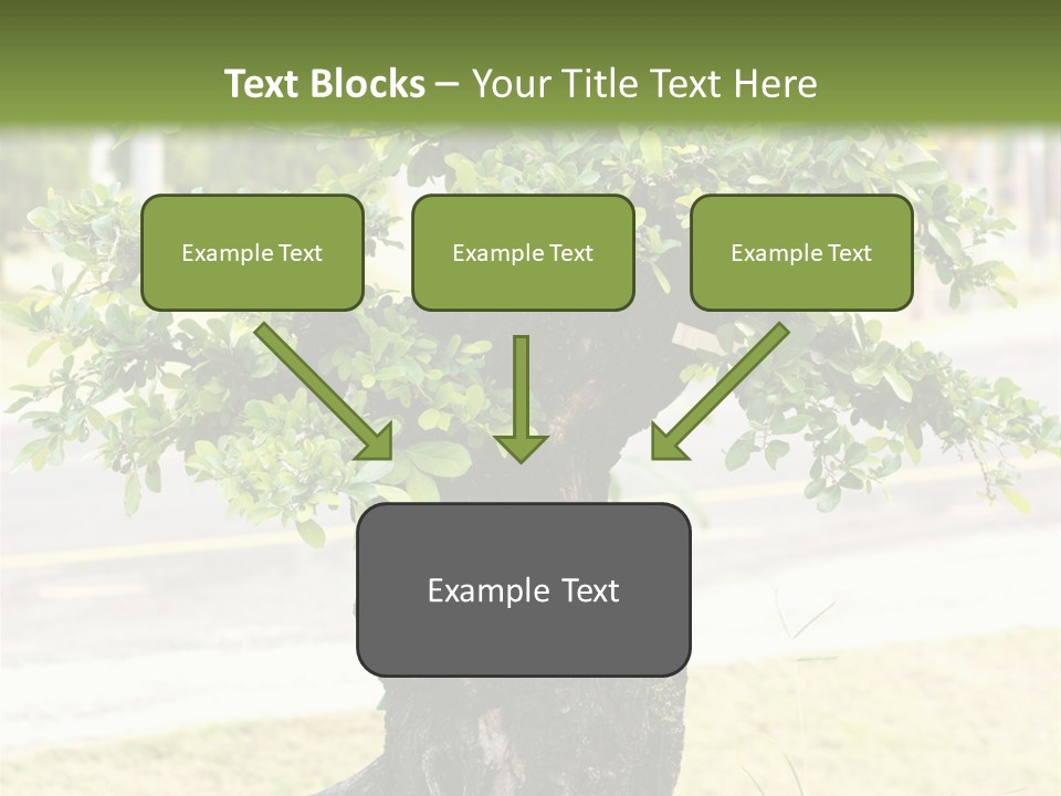 Dome Potted Chinese PowerPoint Template
