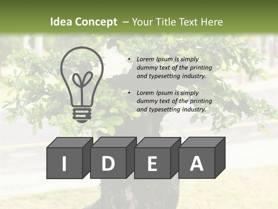 Dome Potted Chinese PowerPoint Template