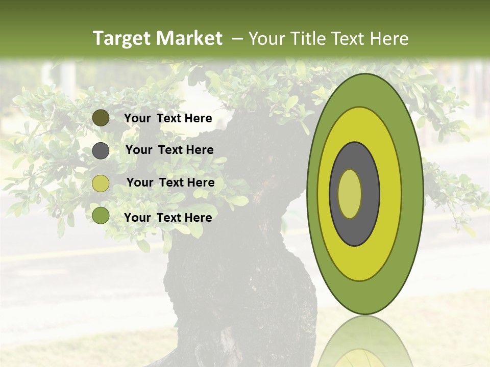 Dome Potted Chinese PowerPoint Template