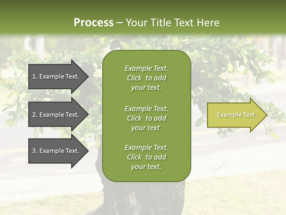 Dome Potted Chinese PowerPoint Template