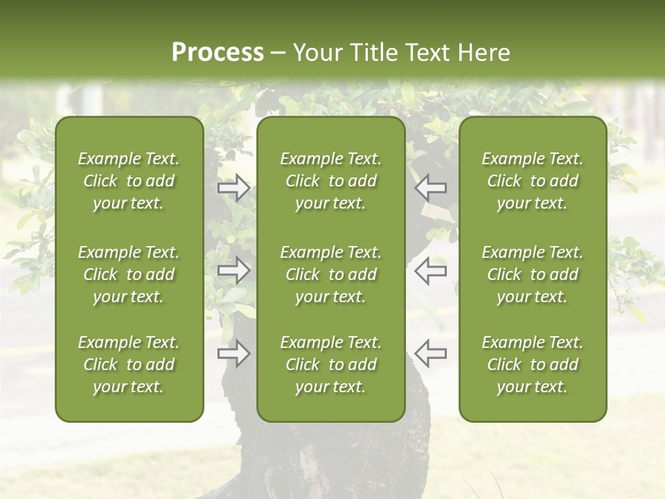 Dome Potted Chinese PowerPoint Template