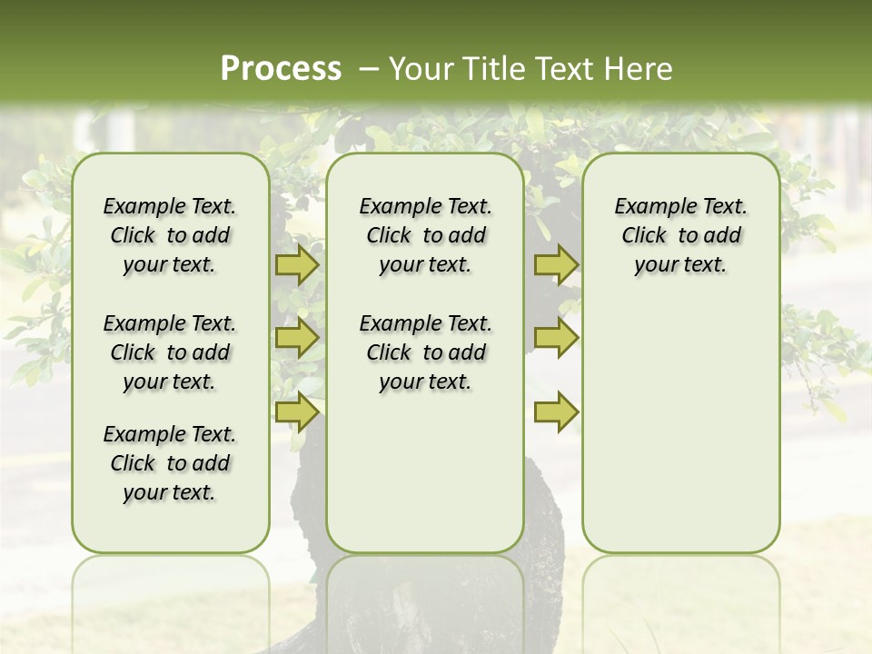 Dome Potted Chinese PowerPoint Template