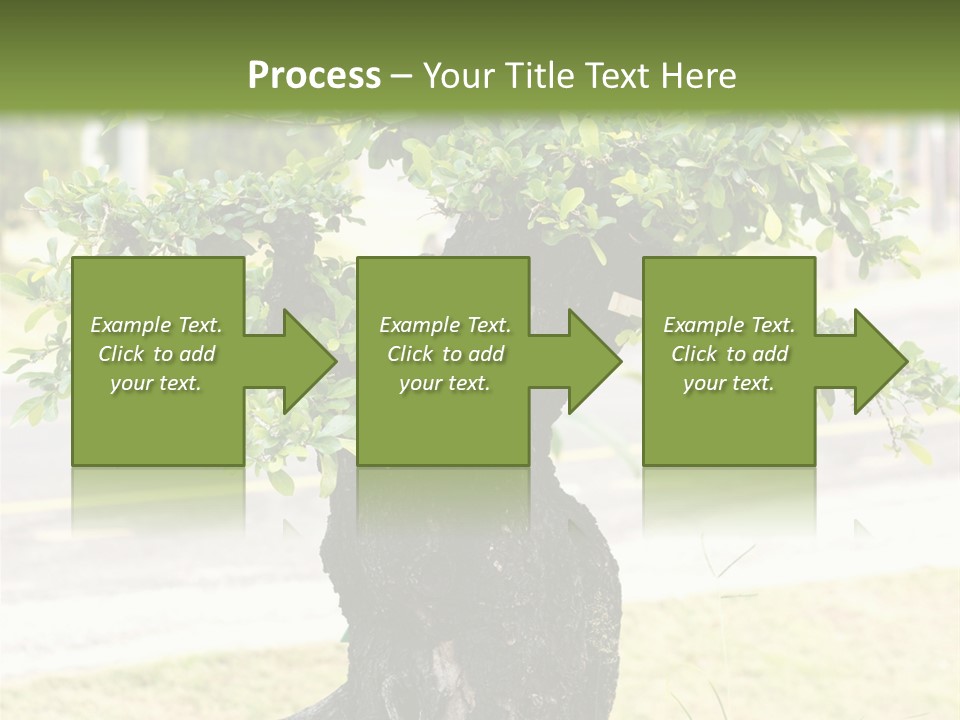 Dome Potted Chinese PowerPoint Template