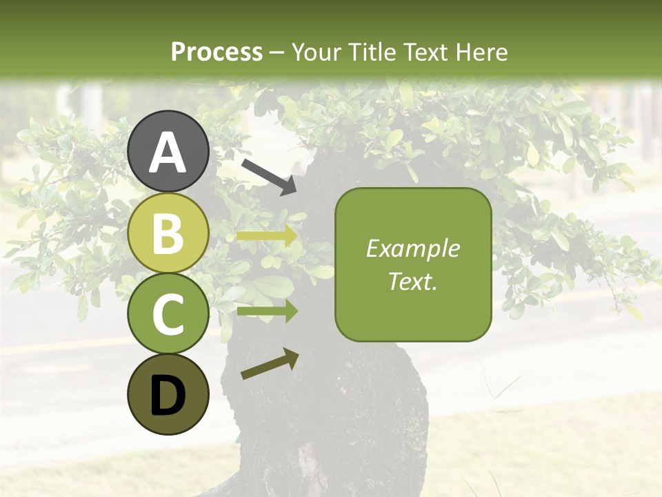 Dome Potted Chinese PowerPoint Template