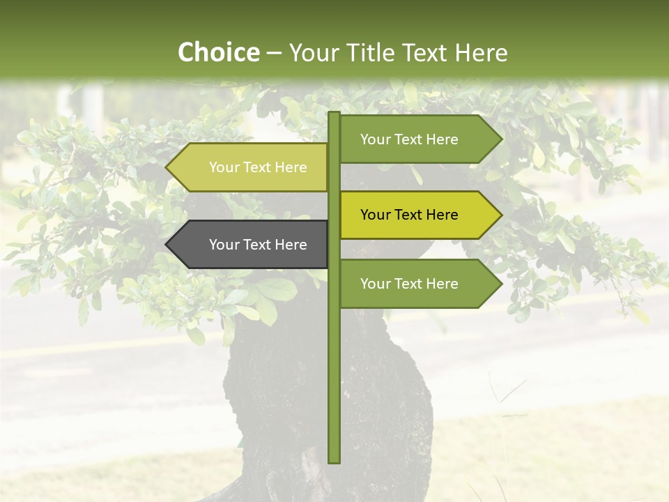 Dome Potted Chinese PowerPoint Template