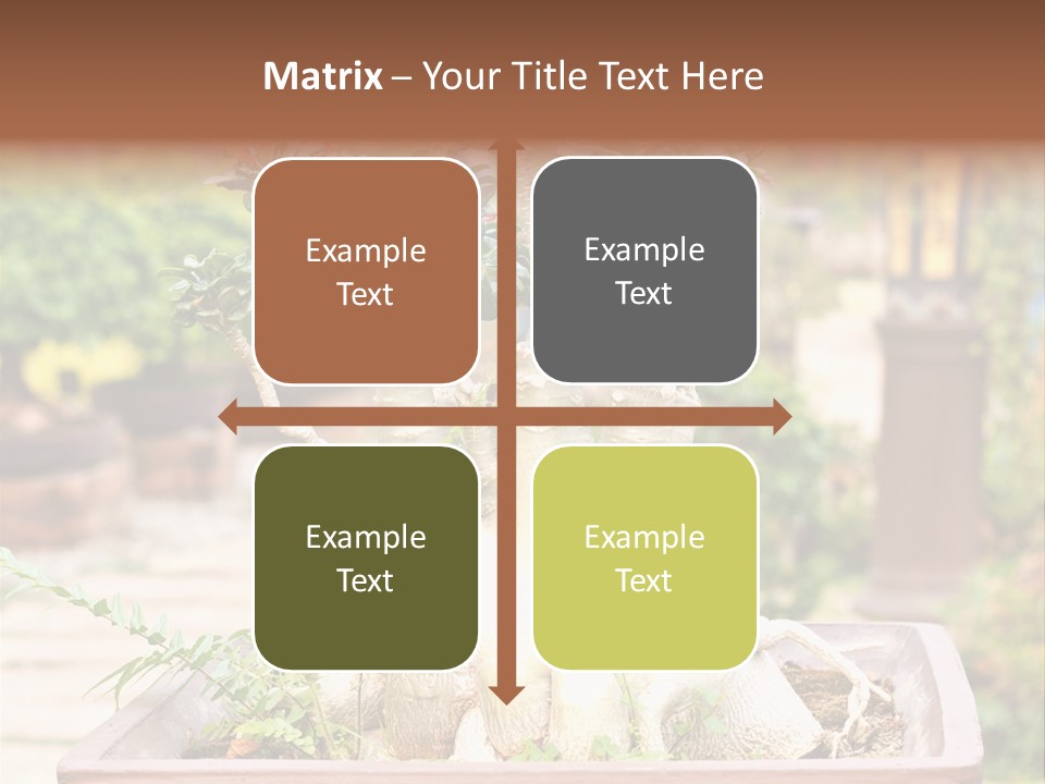 Tropical Style Asian PowerPoint Template