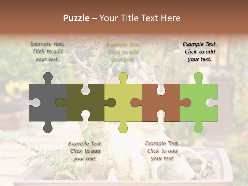 Tropical Style Asian PowerPoint Template