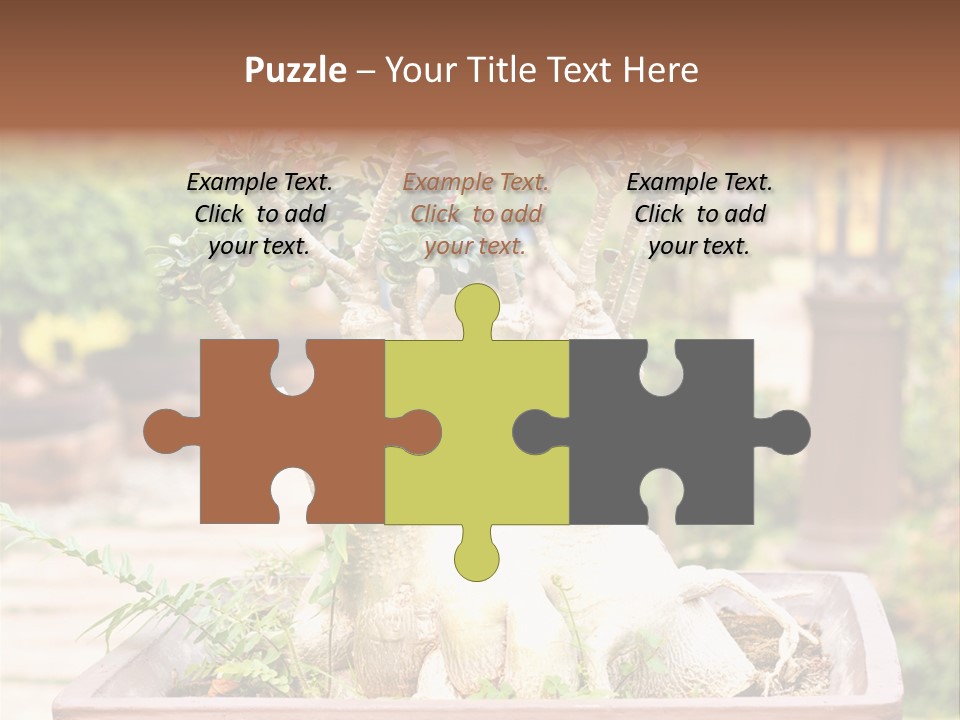 Tropical Style Asian PowerPoint Template