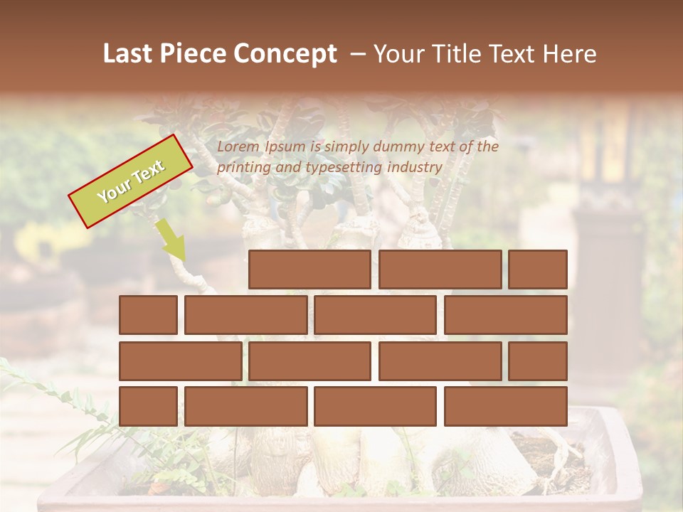 Tropical Style Asian PowerPoint Template